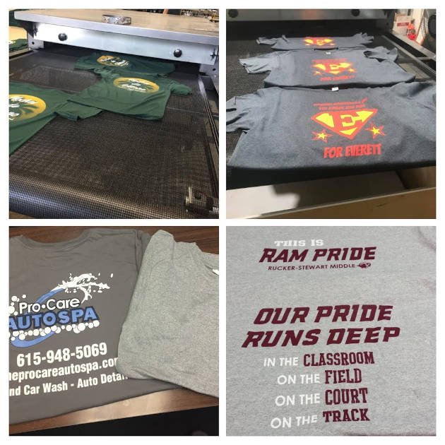 Some of our screenprinting